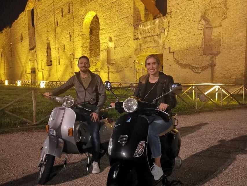 Rome by Night Vespa Tour With Driver/Private Guide - Rome by Night on a Vespa: why it works so well