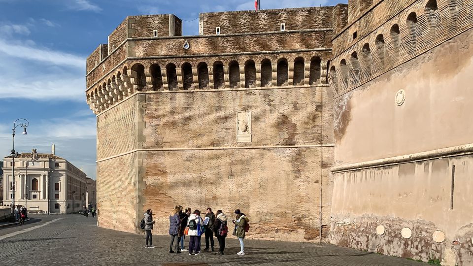 Rome: Castel Sant'Angelo Skip-the-Line Ticket - Redeeming at the Castle: Find the Orange Umbrella and Move