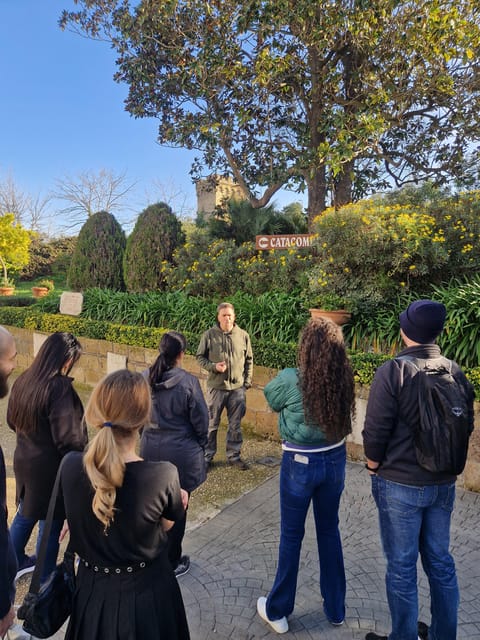 Rome: Catacombs Express ENGLISH Guided Tour - SKIP THE LINE - Down in the catacombs: tunnels, tombs, and burial space you can actually follow