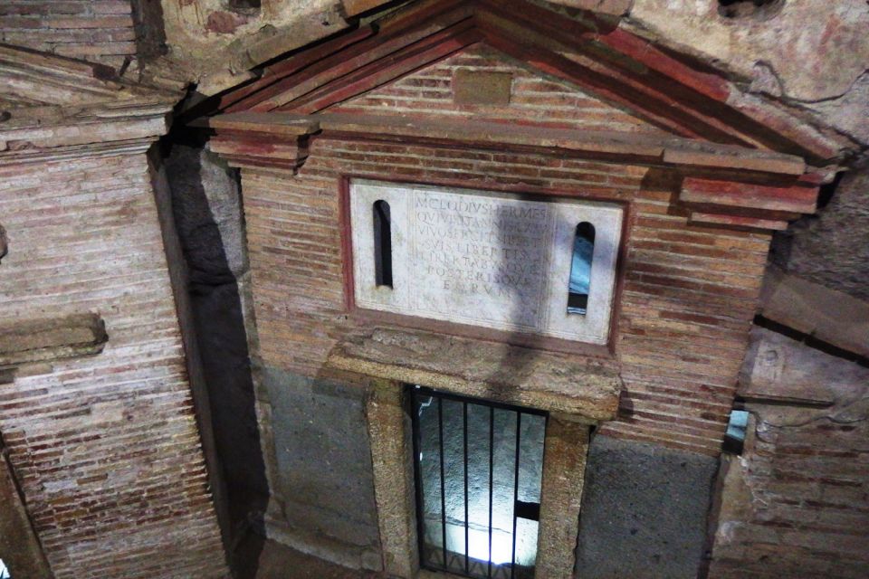 Rome: Catacombs of St. Sebastian Entry Ticket & Guided Tour - Key points at a glance