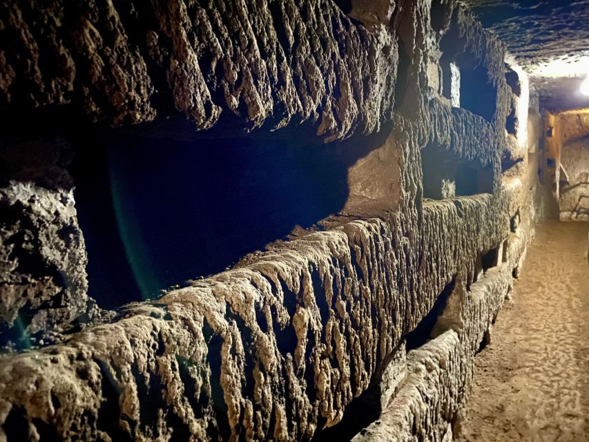 Rome: Catacombs & St Clement's Underground Semi-Private Tour - Domitilla catacombs: 16 meters down and the faith shift you can feel