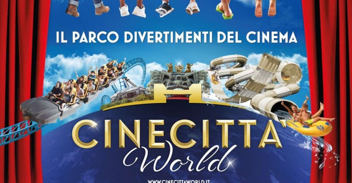 Rome: Cinecittà World the Cinema Theme Park - Seven themed zones: how to build a workable route