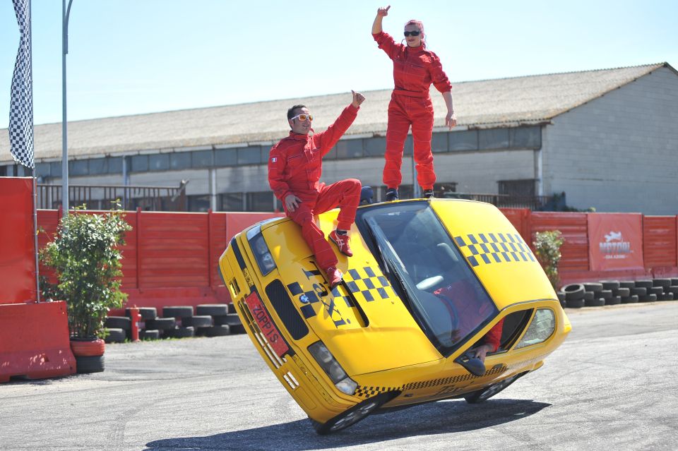 Rome: Cinecittà World the Cinema Theme Park - Top rides for adrenaline: Volarium, Inferno, Jurassic War, Altair