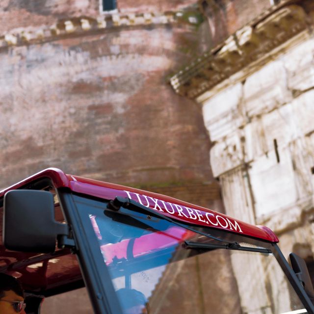 Rome: City Golf Cart at Night Tour - The Aventine Keyhole and Piazza del Campidoglio: quick, odd, and very Rome