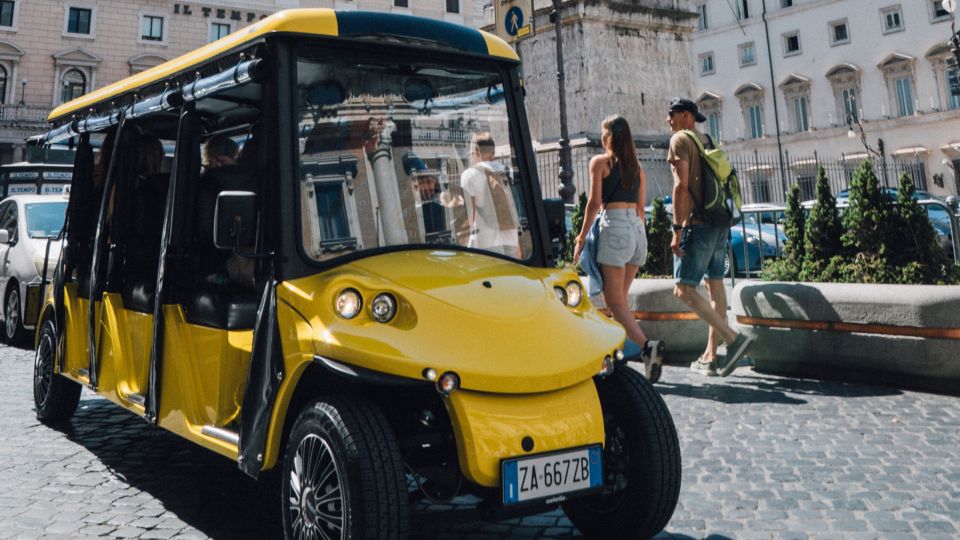 Rome: City Highlights Golf Cart Tour with Local Guide - Circus Maximus and Teatro Marcello: older Rome’s entertainment without the crowds