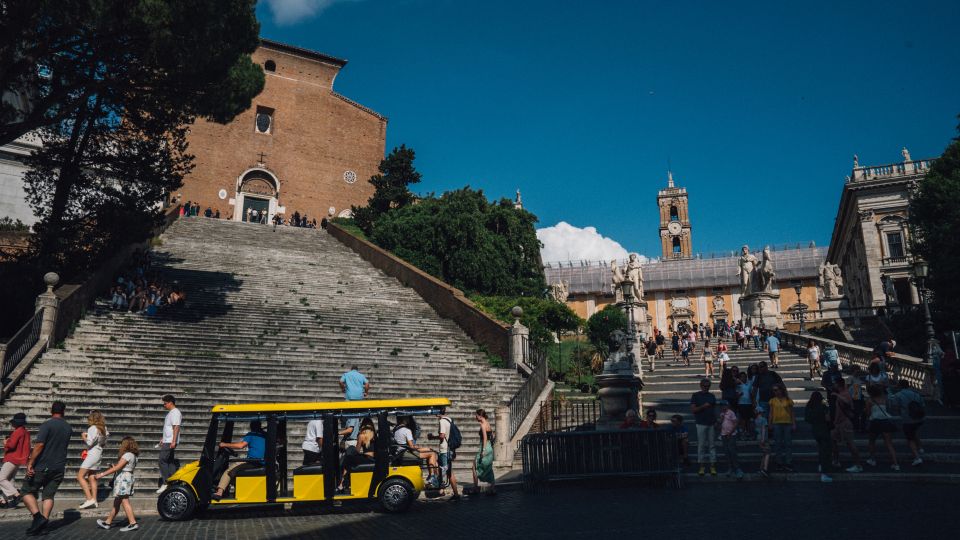 Rome: City Highlights Golf Cart Tour with Local Guide - Largo Argentina: Julius Caesar’s assassination explained in plain terms