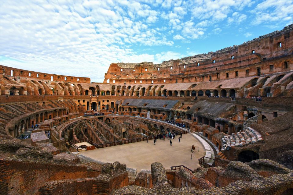 Rome: Colosseum Arena and Ancient Rome Guided Tour - The Arena Floor Moment: walking where gladiators trained and performed