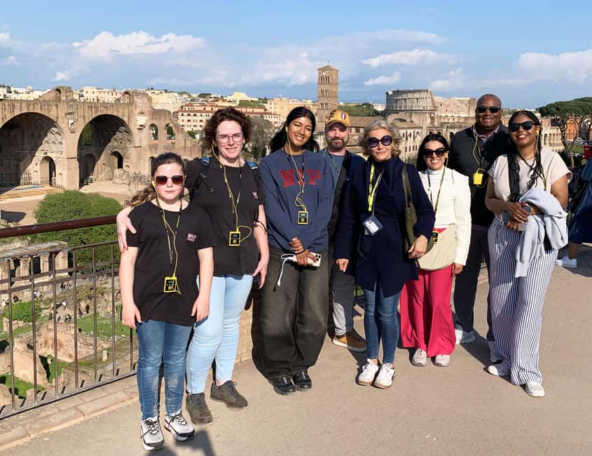 Rome: Colosseum, Roman Forum & Palatine Guided Tour - Getting into the Colosseum: security checks and what to bring