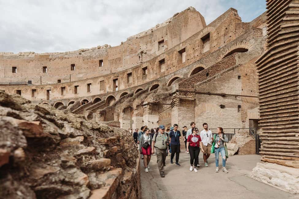 Rome: Colosseum, Roman Forum & Palatine Hill Guided Tour - What You See at Colosseum: Levels, Details, and the Stories Behind Them