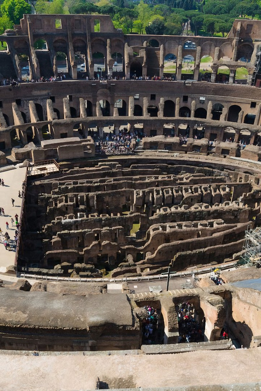 Rome: Colosseum Underground and Arena Floor Tour - Underground chambers: gladiator corridors and the machinery of spectacle