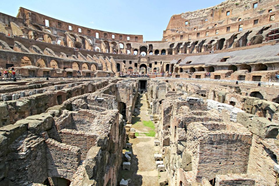 Rome: Colosseum Underground, Arena & Forum Tour - Underground Colosseum: The Part Standard Tickets Leave Out