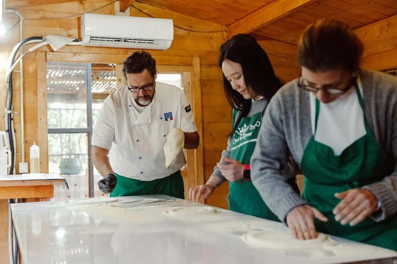 Rome: Combo Pizza and Pasta Cooking Class with Wine - Fresh pasta skills: three doughs, real shaping, and sauce matching
