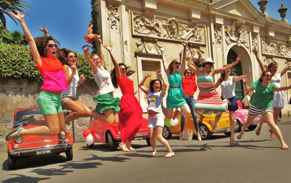 Rome Driving Tour By Vintage Fiat 500 - What you’ll actually see: Colosseum area, Arch of Constantine, Circus Maximus