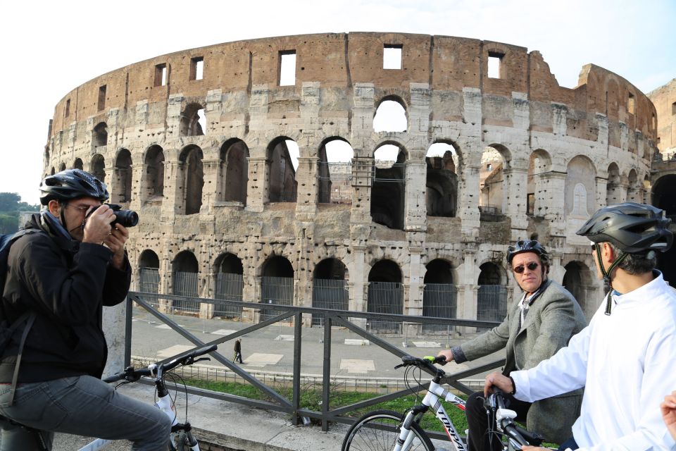 Rome E-Bike Tour – Small Group, Safe Route & Local Guide - Colosseum and Roman Forum Pass-By: Seeing the Big Moments Clearly