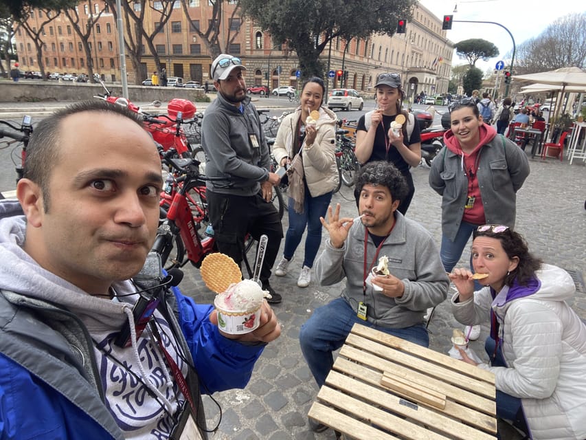 Rome E-Bike Tour: Ultimate Street Food and Market Feast - Rione Monti and the Pantheon Area: Quick Stops With Big Payoff