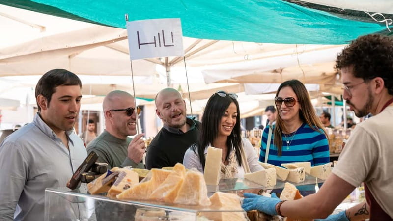 Rome: Eat Like a Roman Ghetto & Campo de' Fiori Food Tour - Morning tours: Campo de’ Fiori market stop plus oil, truffle, and vinegar tasting