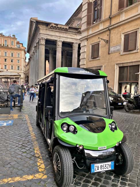 Rome: Golf Cart Tour with Artisanal Gelato Tasting - Circus Maximus: panoramic views from a calmer angle