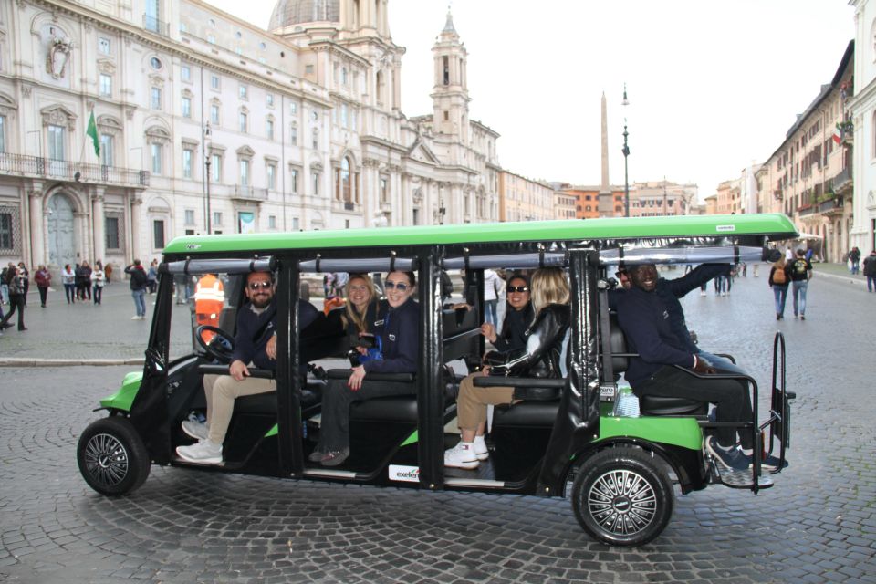 Rome: Golf Cart Tour with Artisanal Gelato Tasting - Finding the meeting point near Metro Colosseo