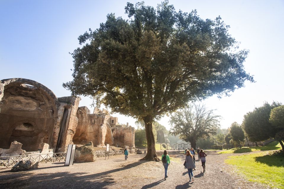 Rome: Hadrian's Villa and Villa d'Este Half-Day Tour - Hadrian’s Villa: Ruins on the Tiburtini Hills With Real Water Themes