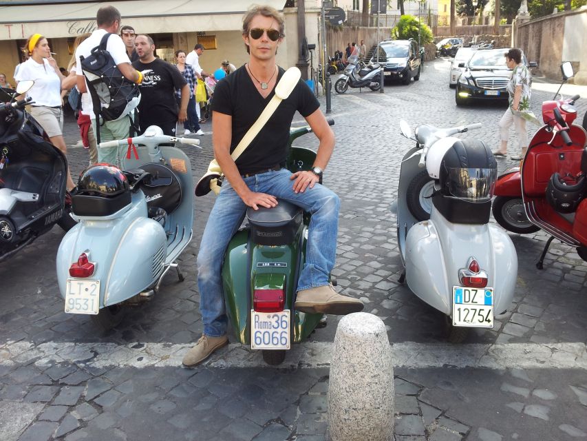 Rome: Half-Day Tour by Vespa with Driver - Ancient Rome Without the Marathon: Circus Maximus to the Colosseum