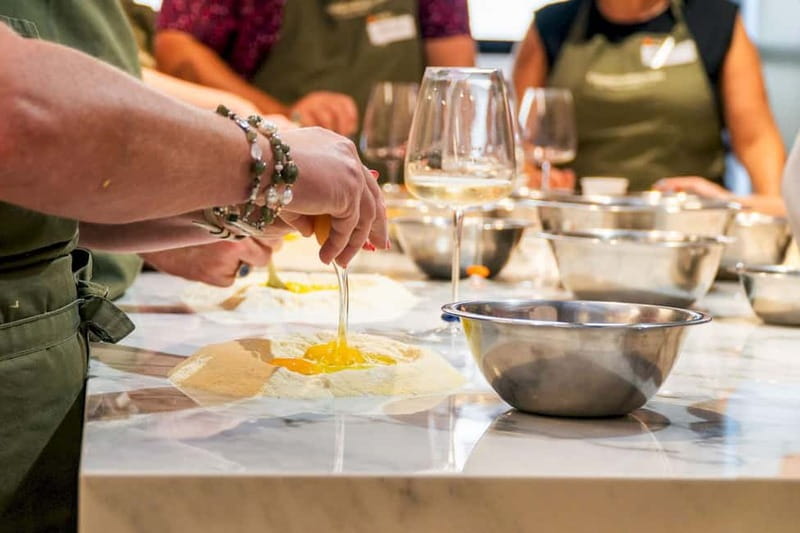 Rome: Hands-On Pasta & Tiramisu Class with Unlimited Wine - A Roman cooking class that starts like a show, ends like a meal