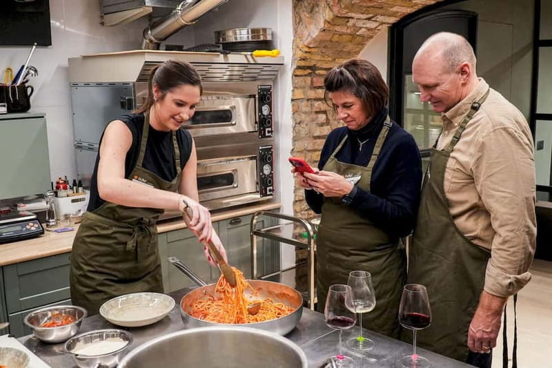 Rome: Hands-On Pasta & Tiramisu Class with Unlimited Wine - Price and what $112.15 buys you in real terms