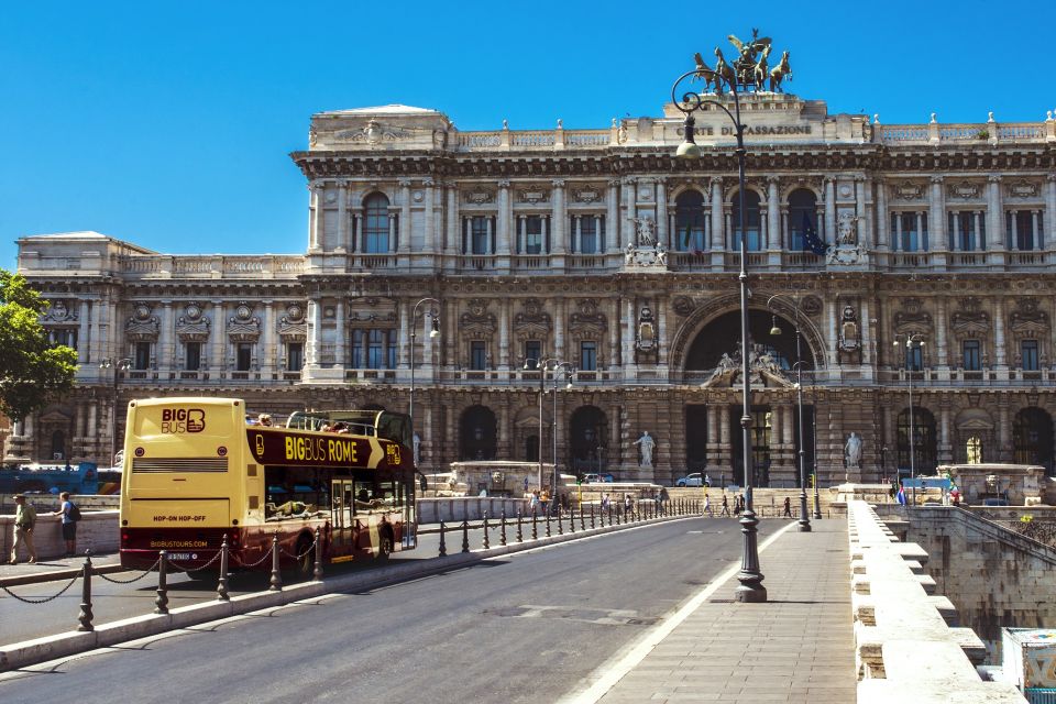 Rome: Hop-On Hop-Off Bus and Optional Cruise Port Transfer - The on-bus experience: Wi‑Fi and multilingual audio that keeps you oriented