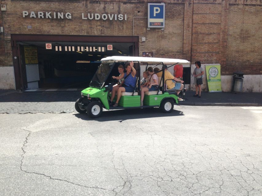Rome: Imperial City Tour by Golf Cart with Optional Transfer - Key things to know before you go