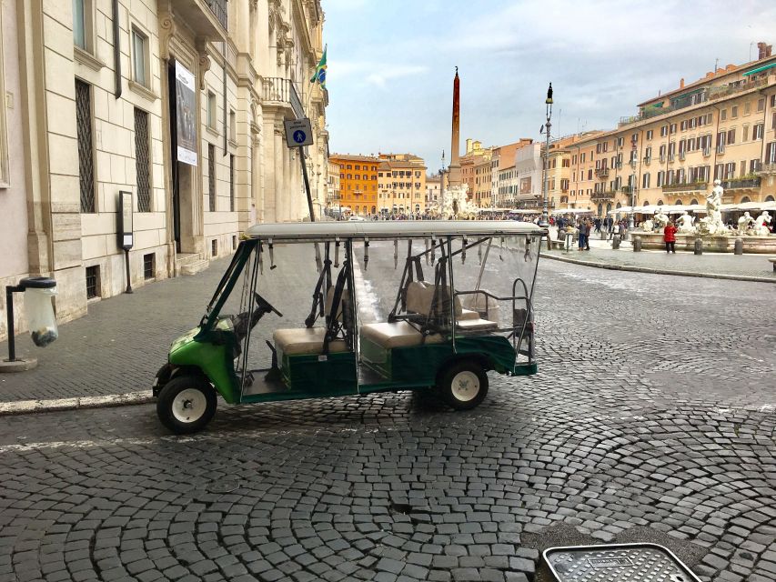 Rome: Imperial City Tour by Golf Cart with Optional Transfer - Guides make or break this kind of tour