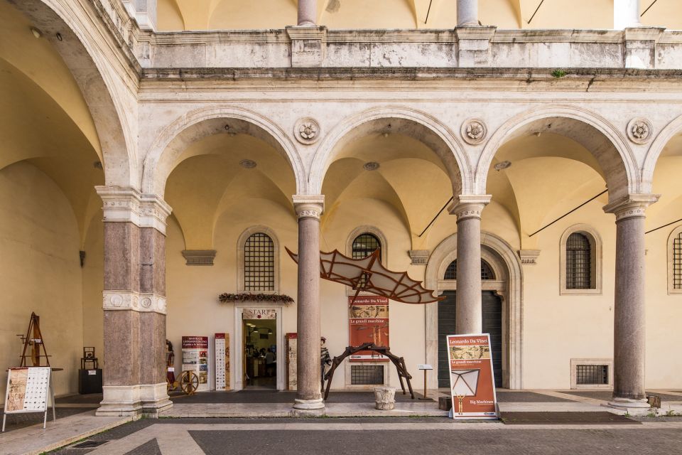 Rome: Leonardo da Vinci Exhibition Entrance Ticket - Audio option: why it’s worth considering