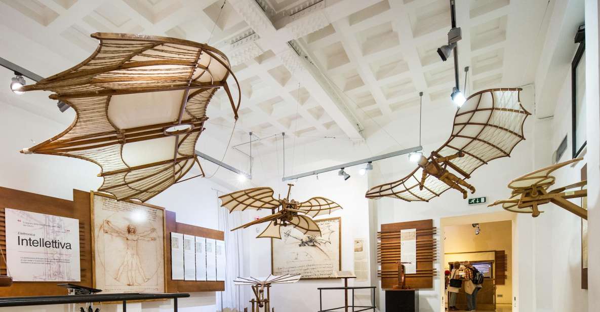 Rome: Leonardo da Vinci Exhibition Entrance Ticket - Skip the ticket line and walk straight in