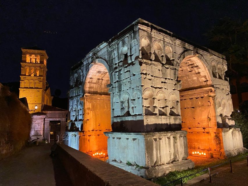 Rome: Night Tour by Golf Cart with Italian Dinner and Gelato - Comfort, weather, and the one hearing issue to plan around