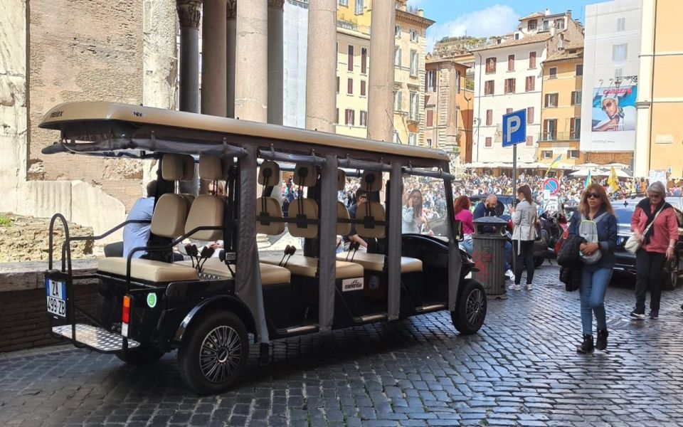 Rome: Night Tour of the City by Golf Cart (Private option) - Forum Boarium and Palatine Hill views without the big-site stress