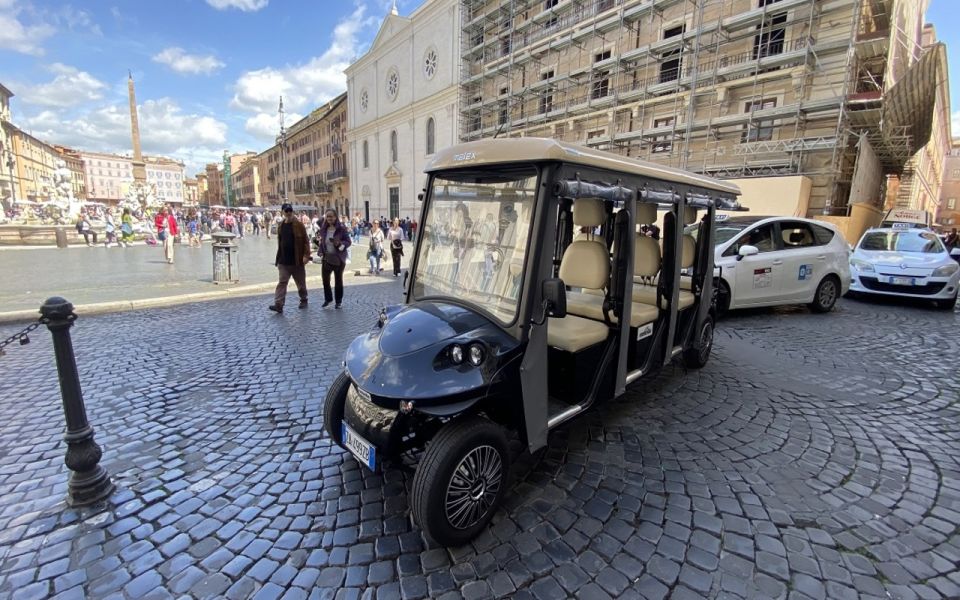 Rome: Night Tour of the City by Golf Cart (Private option) - The Pantheon photo stop: seeing the classic without the ticket time