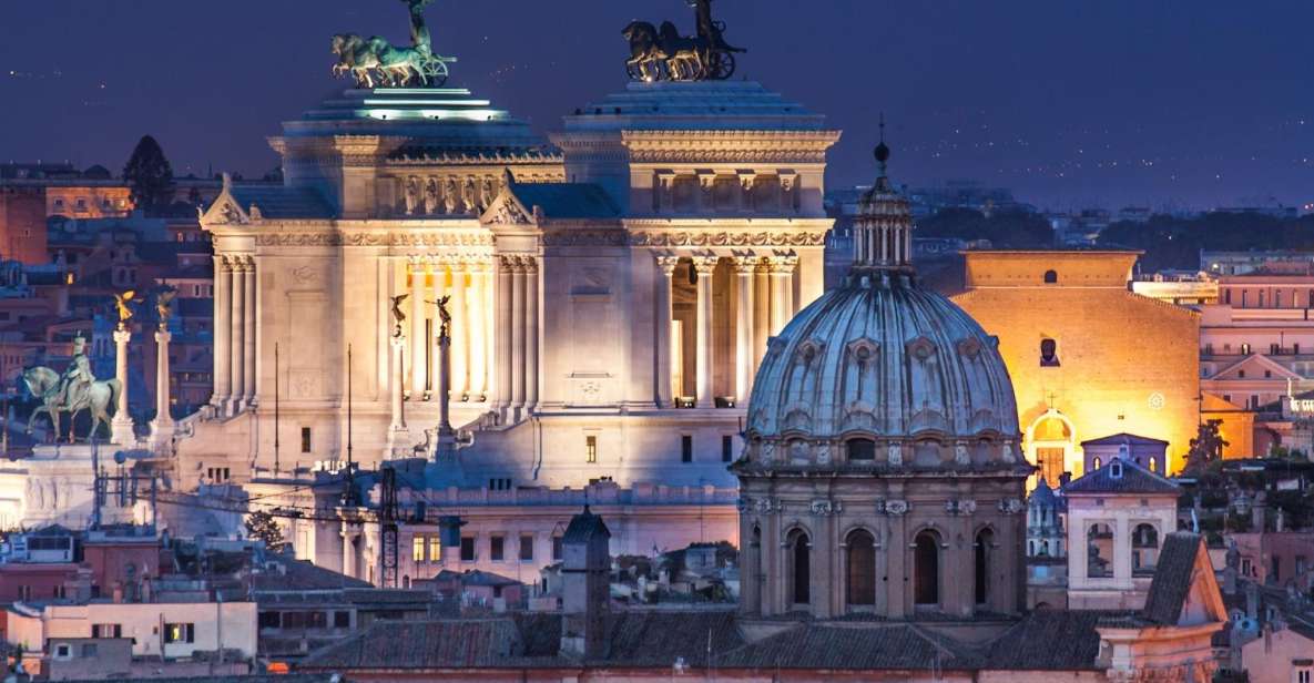 Rome: Nighttime Private Sightseeing Tour - Spanish Steps at Night: What to Aim For