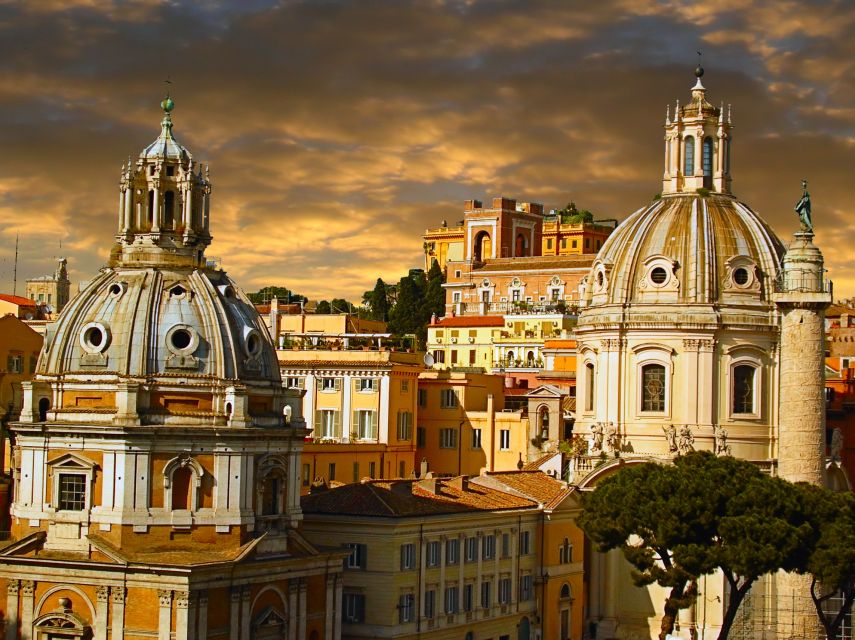 Rome: Nighttime Private Sightseeing Tour - Saint Peter Basilica From the Road: Big, Bright, Outside-Only Feel