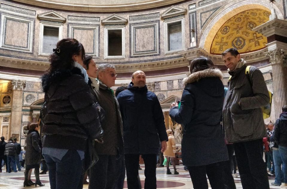 Rome: Pantheon Guided Tour with Skip-the-line Ticket - What the 45-minute pace really feels like