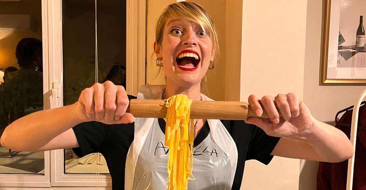 Rome: Pasta Making Class with Wine, Limoncello, and Dessert - The pasta-making rhythm inside Palazzo Grazioli