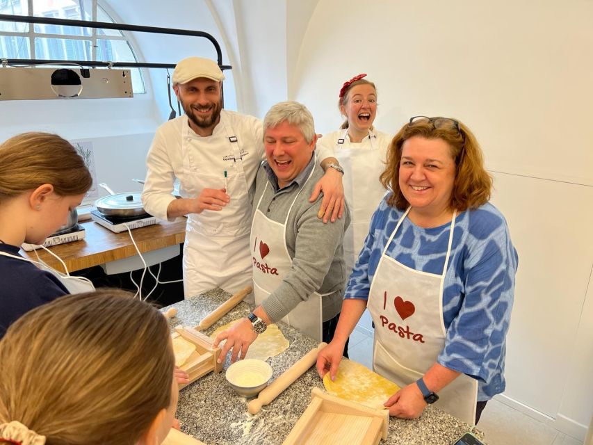 Rome: Pasta Making Class with Wine, Limoncello, and Dessert - Wine and limoncello: the meal that makes it feel like Rome