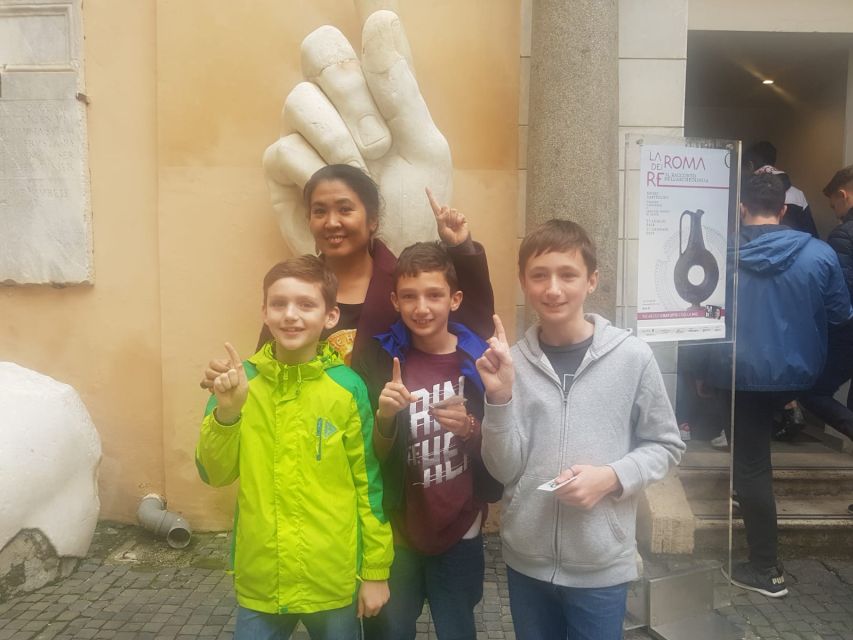 Rome: Percy Jackson-Themed Tour of the Capitoline Museums - Meeting on Campidoglio hill: the key detail you don’t want to miss