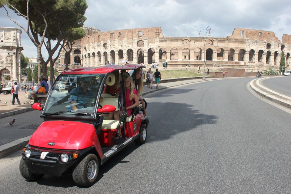 Rome: Private Guided City Highlights Tour by Golf Cart - Trevi Fountain, Barberini, Colonna, and Piazza Venezia in one tight circuit