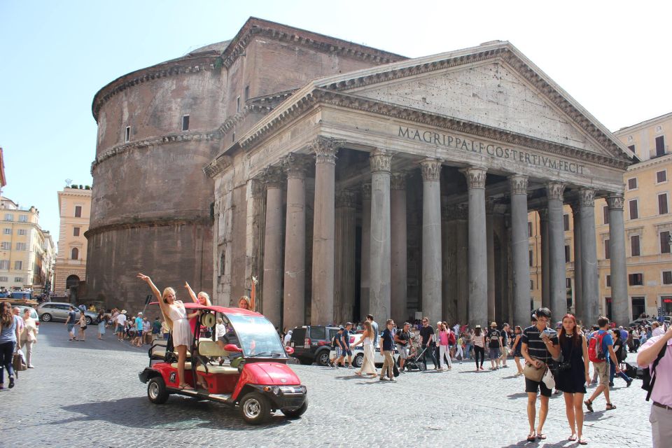 Rome: Private Guided City Highlights Tour by Golf Cart - Celio Hill and Villa Celimontana: the quieter side of Roman layers