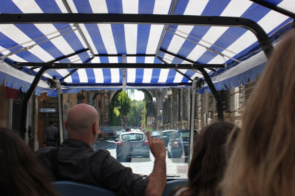 Rome: Private Guided City Highlights Tour by Golf Cart - How tailoring works on a private cart tour