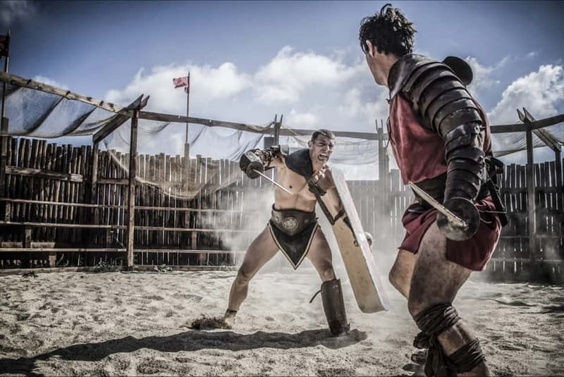 Rome: Roma World, the park to live a day as an Ancient Roman - Living inside a Roman camp: markets, farm animals, and camp routines