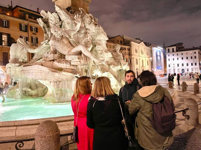 Rome: Spanish Steps, Trevi, Navona and Pantheon Sunset Tour - Piazza di Spagna: the Spanish Steps once the street settles