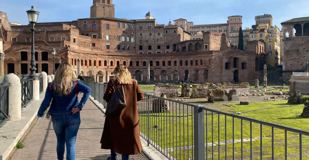 Rome: Trajan Markets Experience with Multimedia Video - Starting With a 25-Minute Rome Film and the 170-Point App Map
