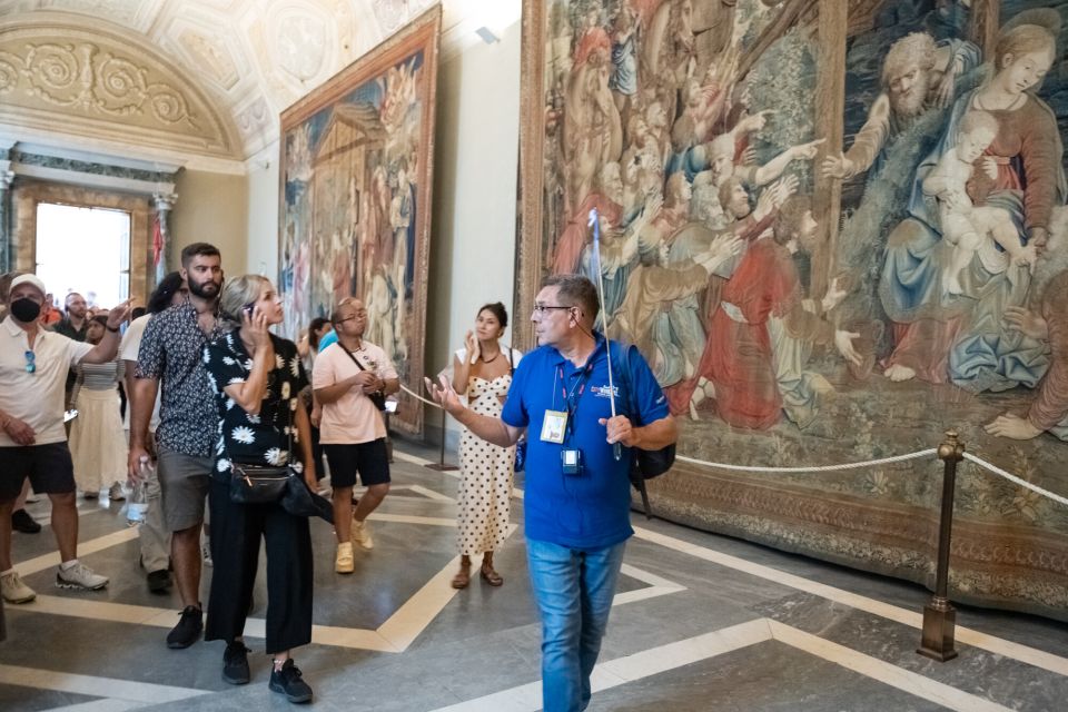 Rome: Vatican Museums, Sistine Chapel & Basilica Guided Tour - Group Size, Pacing, and What to Expect From Your Guide