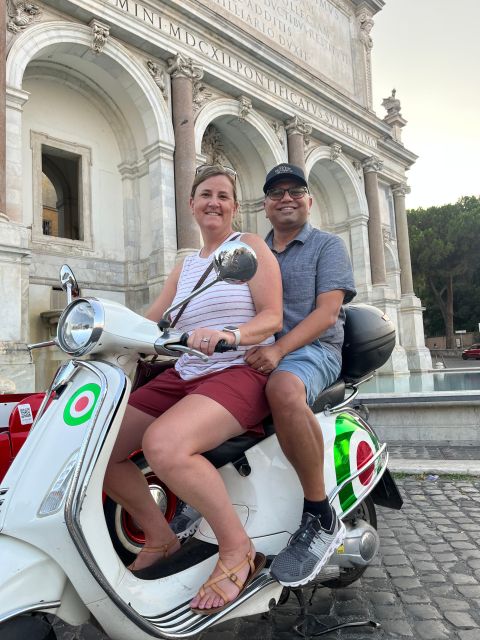 Rome: Vespa Self-Drive Tour with Gelato - Key points before you book