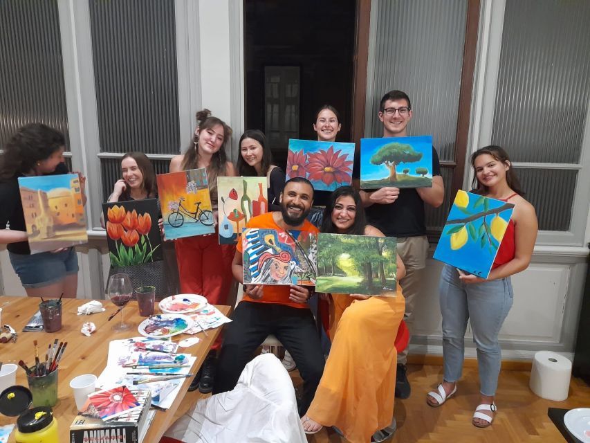 Rome: Wine and Paint Experience in Piazza Navona - Key Things That Make This Paint-and-Sip Fun in Rome