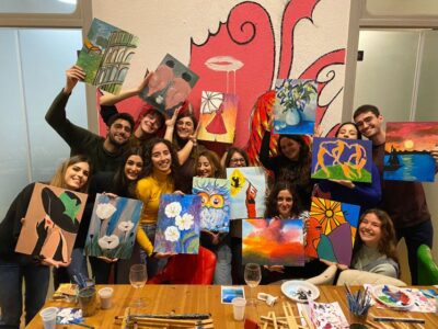 Rome: Wine and Paint Experience in Piazza Navona - Getting There: Meeting Point at Corso Vittorio Emanuele II 154